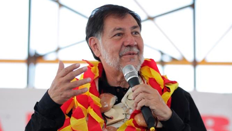 Dice Noroña que Xóchitl Gálvez es parte de una “farsa” del Frente Amplio por México 