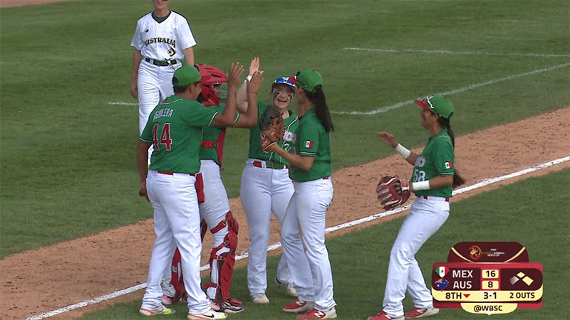 Histórica victoria consigue la Selección Mexicana de Beisbol Femenil en el Mundial 