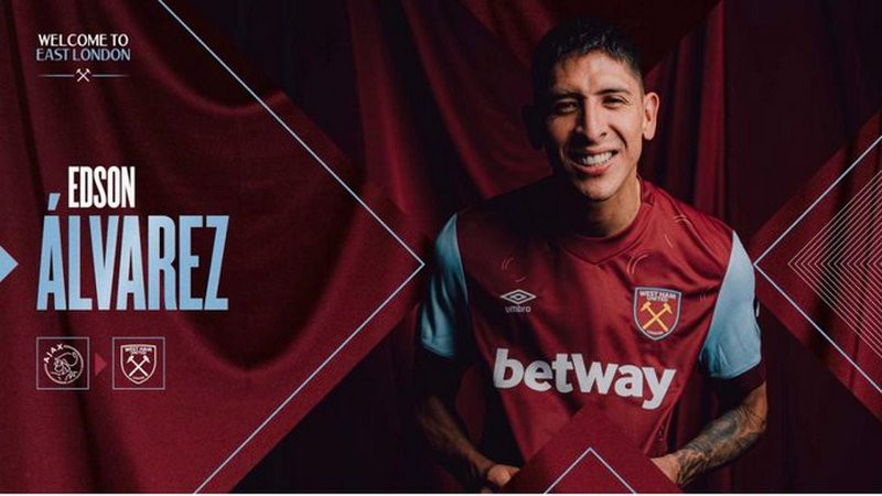 West Ham United oficializa el fichaje del mexicano Edson Álvarez 