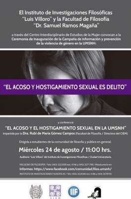 Realiza UMSNH campaña semestral de información sobre Violencia de Género 