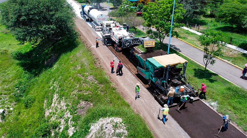 Arranca SCOP modernización de carretera Cuitzeo-Zináparo