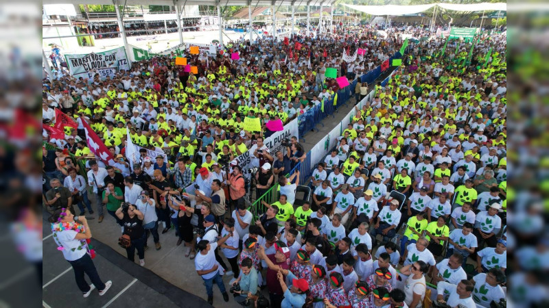 Todo el recurso público cuando fui Jefa de Gobierno lo utilizamos para hacer obras públicas: Claudia Sheinbaum en Ciudad Valles, SLP