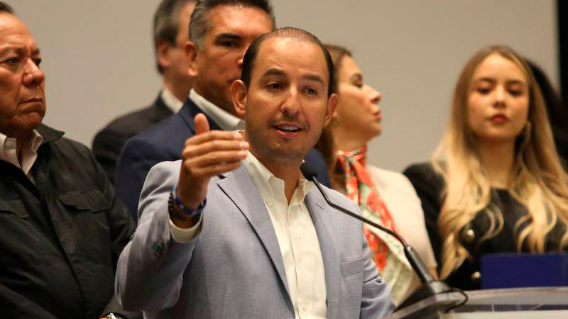 "PRD aclarará sus dudas y seguirá en el Frente", afirma Marko Cortés 