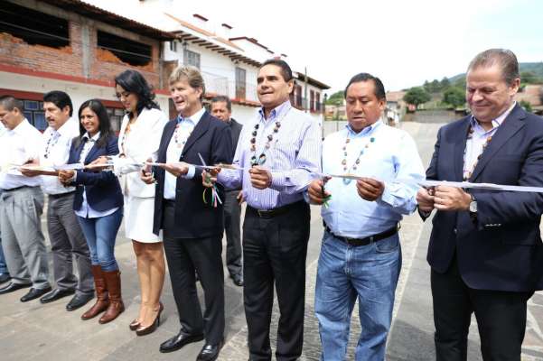 Inauguraran Calzada de Las Yácatas en Tzintzuntzan - Foto 0 