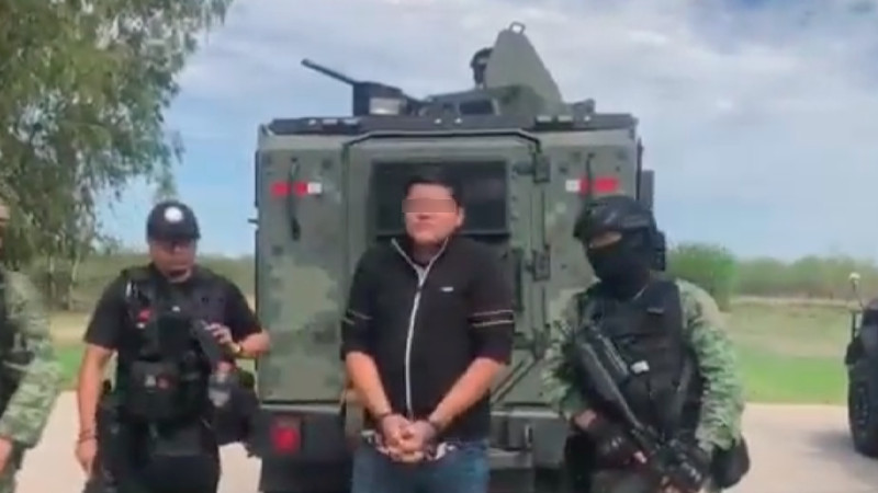 Detienen en Culiacán a Humberto "N", presunto jefe de grupo criminal de Sinaloa  