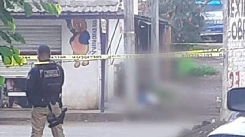Asesinan a hombre en una carnicería al oriente de Uruapan