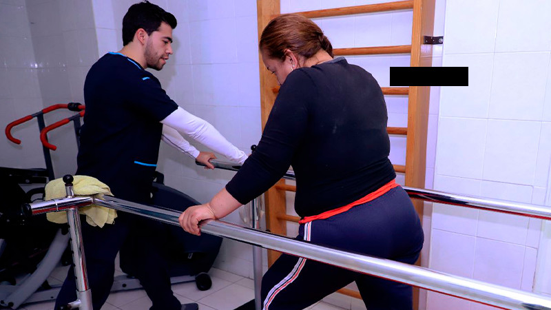 Brinda Hospital Civil de Morelia rehabilitación física gratuita 