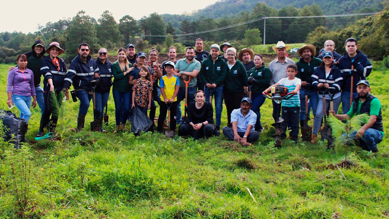 Ayuntamiento de Morelia avanza en la Campaña de Reforestación 2023