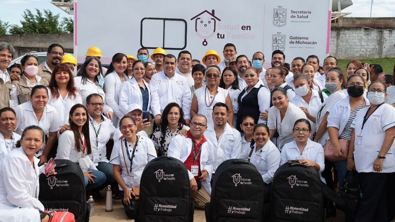 Semar y SSM llevarán servicios médicos a familias vulnerables de Lázaro Cárdenas 
