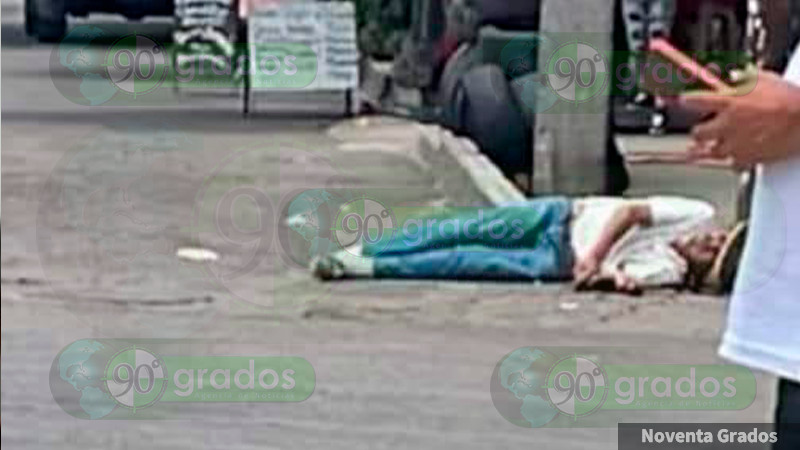 Quitan la vida a hombre en la Avenida Torreón Nuevo en Morelia, Michoacán 