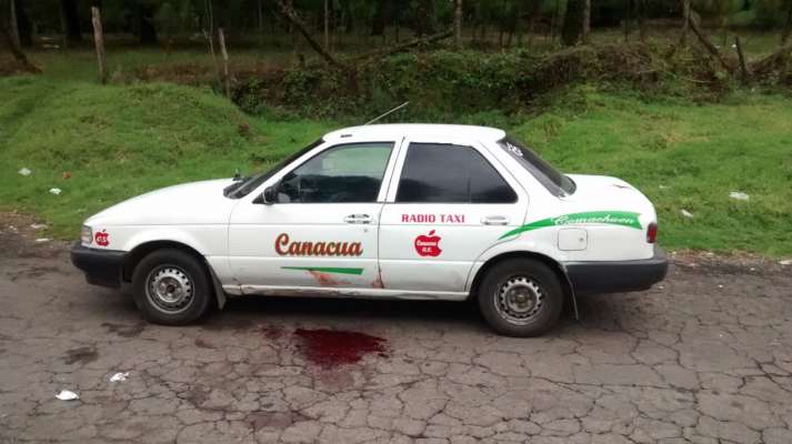 Muere acribillado taxista de la meseta purépecha; hay un herido - Foto 0 