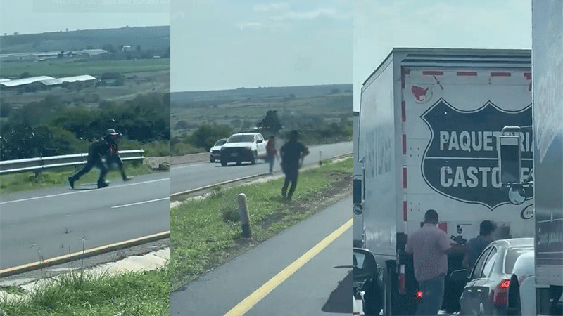 Reportan presencia de sujetos armados en carretera 57 de San Luis Potosí 