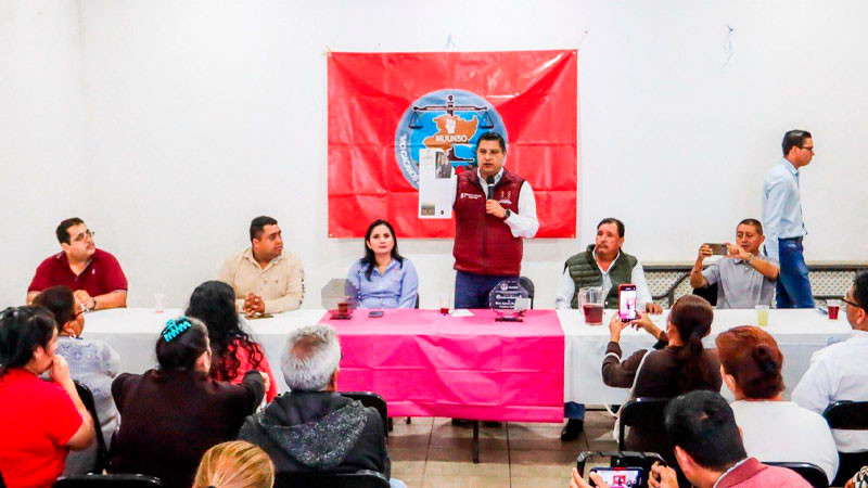 Nacho Campos inicia difusión popular de su segundo informe de gobierno