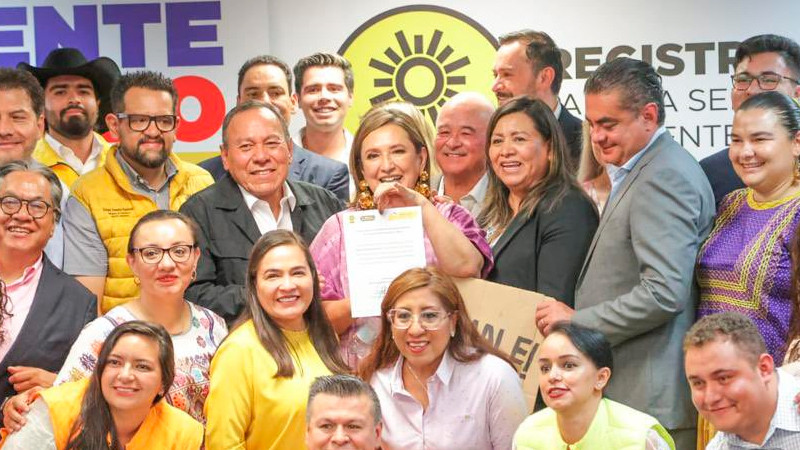 Celebra Xóchitl Gálvez que PRD se mantenga en el Frente Amplio 