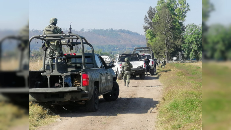 Elemento de la guardia civil pierde la vida en la Huacana, Michoacán  