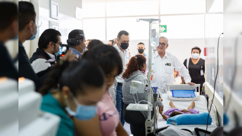 Remodelan el Hospital de Especialidades del Niño y la Mujer en Querétaro