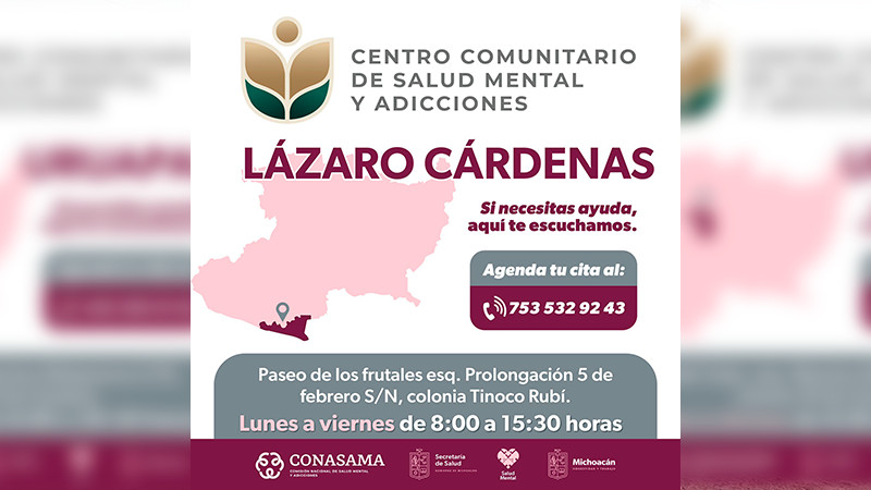 Gobierno de Michoacán atiende adicciones de adolescentes y  jóvenes