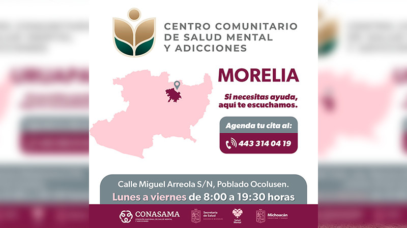 Gobierno de Michoacán atiende adicciones de adolescentes y  jóvenes