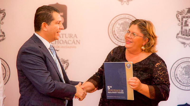 Avanza Michoacán en rendición de cuentas de sus instituciones: Julieta García