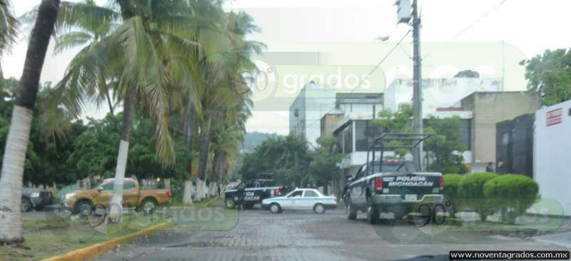 Resguardan instalaciones de la PGJE en Apatzingán ante detención de presunto homicida y ladrones - Foto 0 