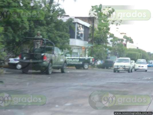 Resguardan instalaciones de la PGJE en Apatzingán ante detención de presunto homicida y ladrones - Foto 1 