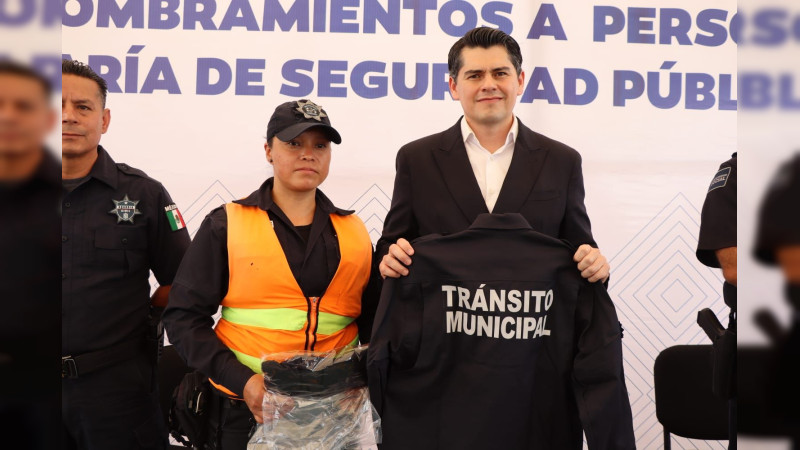 Profesionalización y condiciones dignas para policías, prioridad del Gobierno de Zitácuaro 