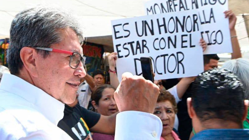 Voy a estar donde le sirva a Morena: Monreal 