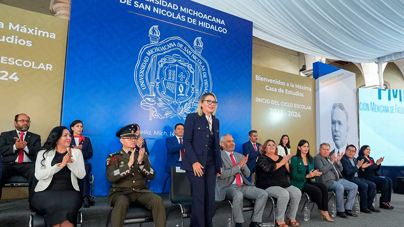 Respaldamos el cambio que se está haciendo en la Universidad Michoacana: Gobernador 