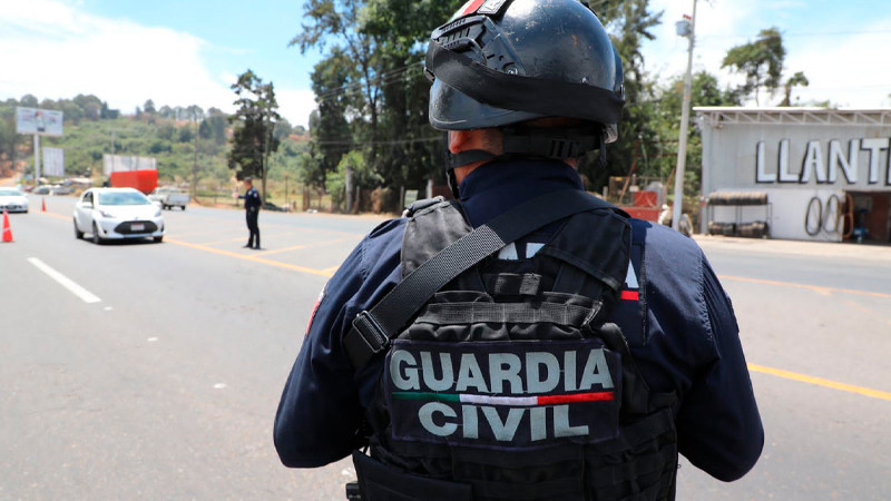 Refuerzan operativos de seguridad en Uruapan, Michoacán 