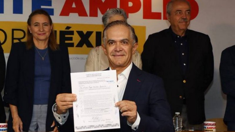 Mancera impugna ante Tribunal resultados de proceso interno del Frente Amplio por México 