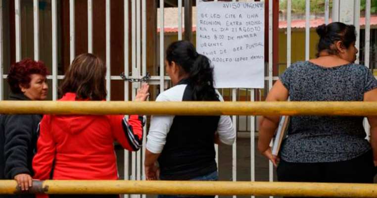 Pide SEE Michoacán reportar planteles escolares sin clases 