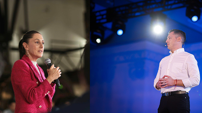 Sheinbaum y Colosio lideran encuestas en sus partidos  
