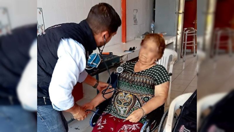 Acercará SSM servicios de salud hasta a hogares vulnerables de Apatzingán
