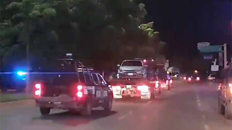 Hombres armados abandonan auto en hotel de Culiacán, Sinaloa; se despliega operativo 