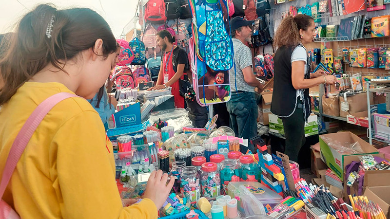 Esperan derrama económica superior a los 8 mdp en Feria de Regreso a Clases
