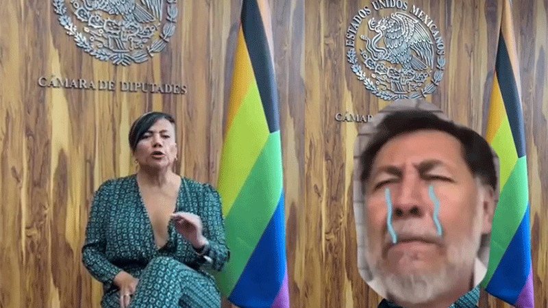 Tras señalamiento hacia Marcelo Ebrard, diputada trans defiende al excanciller y acusa a Noroña de ser “vividor de la izquierda”  