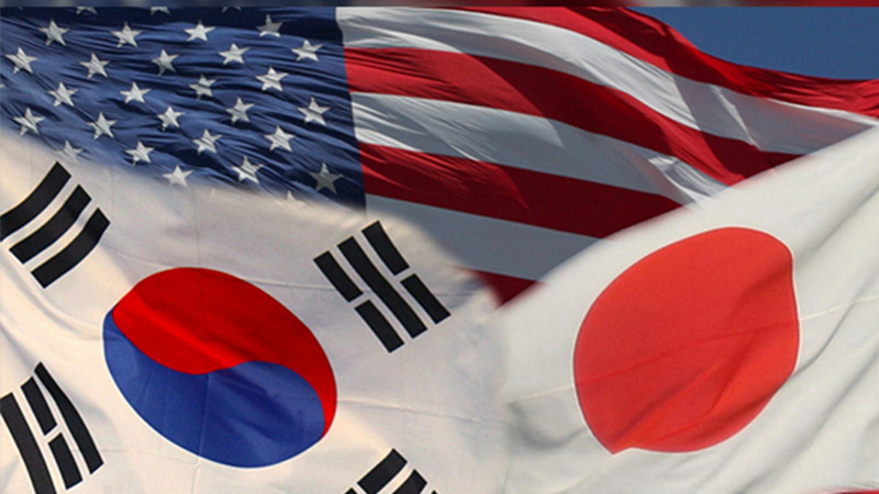 Refuerzan cooperación militar: Estados Unidos, Japón y Corea del Sur 