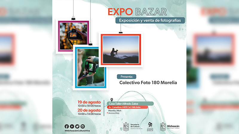 Con expo-bazar celebrará Secum el Día Mundial de la Fotografía 