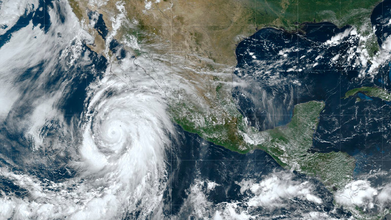 Consulado de México en California, alerta a mexicanos sobre el huracán Hilary 