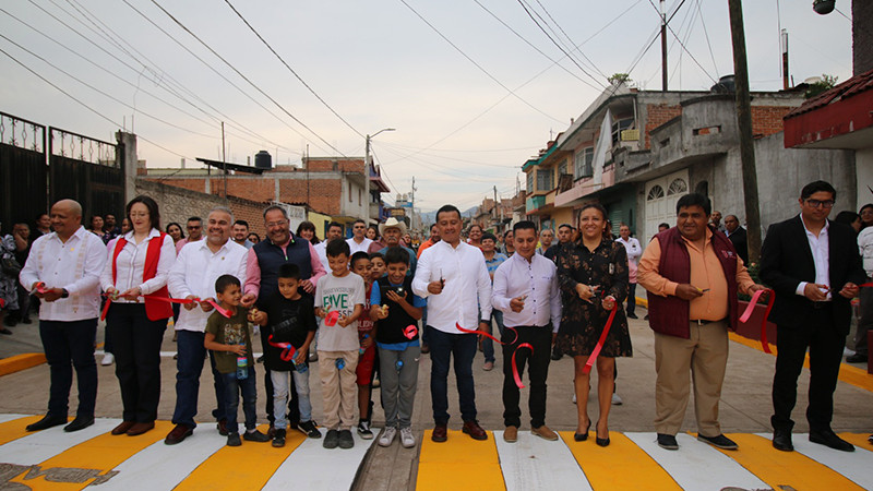 Trabajamos de manera coordinada con el gobernador de Michoacán, logrando diversas obras de beneficio colectivo: José Luis Téllez Marín
