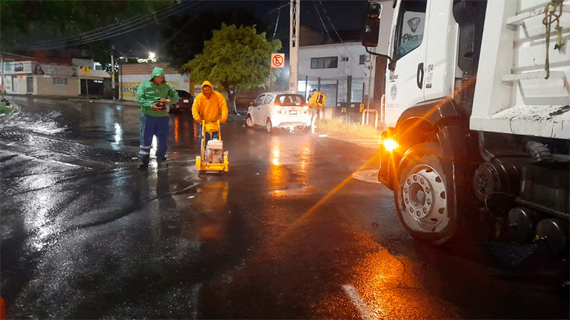 Municipio de Querétaro atiende reportes por lluvias  