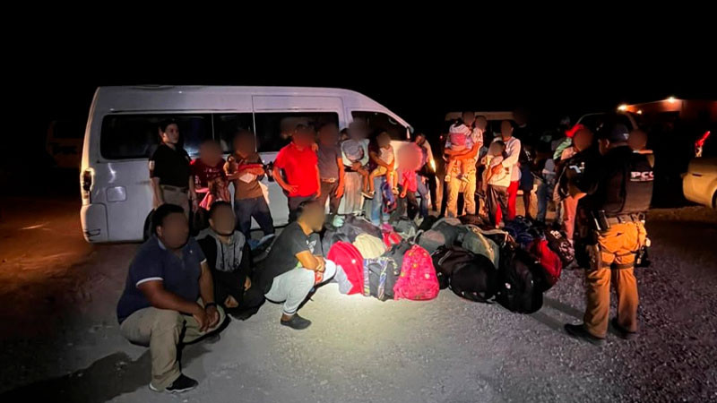 Recuperan en Coahuila cuerpo de mujer mexicana que murió al intentar cruzar a EU y rescatan a 130 migrantes 
