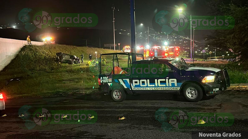 Accidente en el libramiento Sur Poniente de Querétaro deja un muerto y un herido  