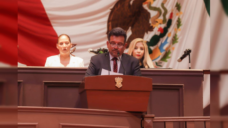 Llama 75 Legislatura a trabajar unidos en pro de las necesidades del pueblo michoacano 