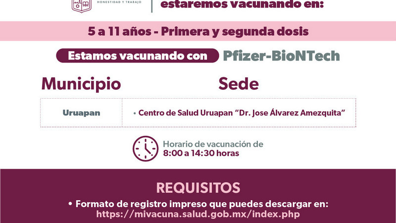 Aplica SSM vacunación anti COVID-19 en 8 municipios