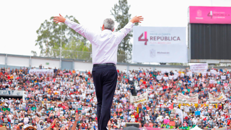 Desde Michoacán debe afianzarse la 4T del Presidente López Obrador: Bedolla  