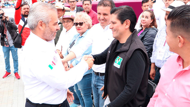Plan Morelos, demuestra compromiso de Bedolla con Michoacán: Ernesto Núñez 