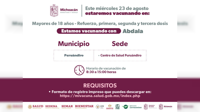 Anuncia SSM, vacunación anti COVID-19 para adultos