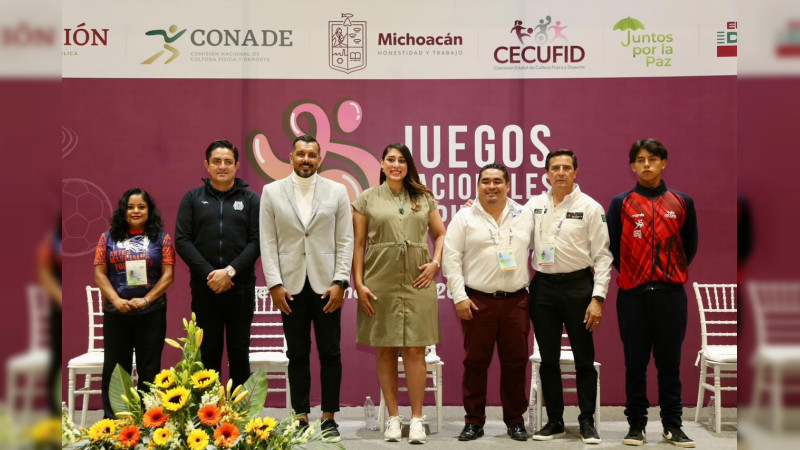 Inauguran los Juegos Nacionales Populares 2023, en Michoacán