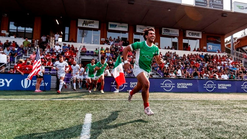Rugby mexicano conquista plata y bronce en RAN 7’s de Canadá 